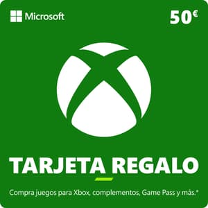Tarjeta regalo Xbox Live €50